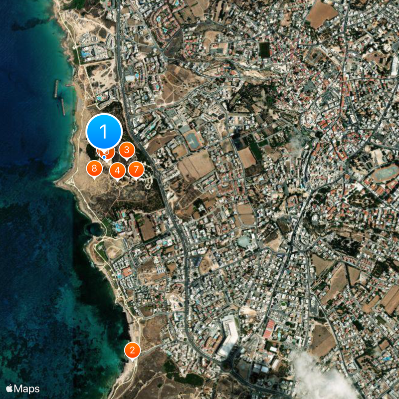 Tombs of the Kings Map