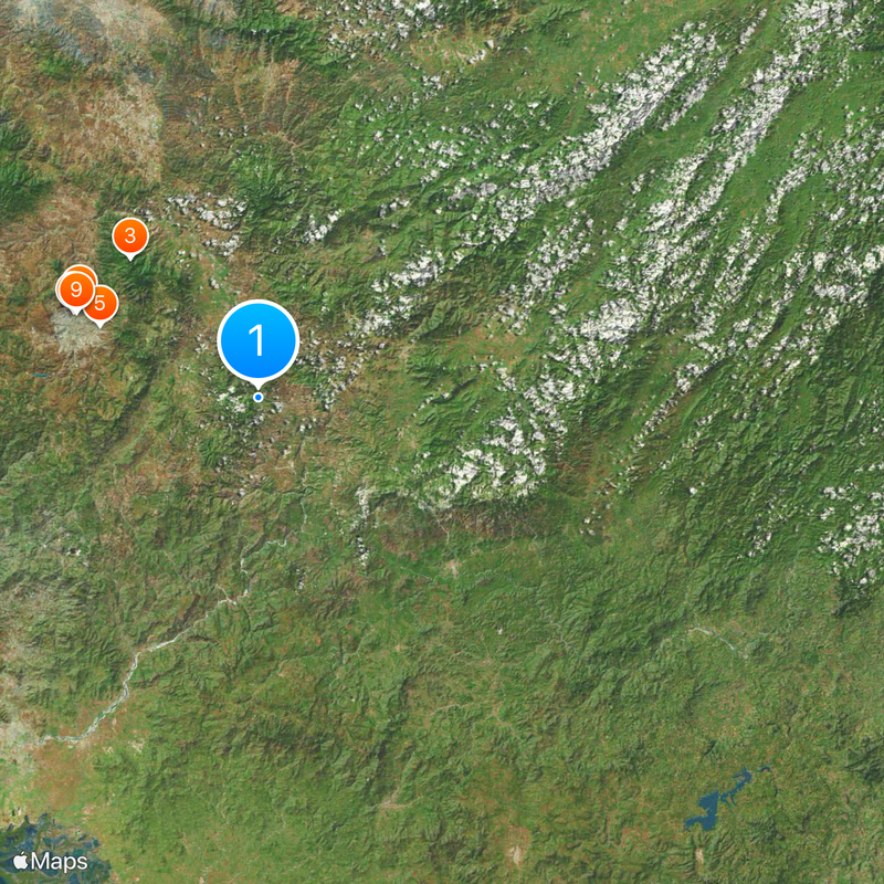 El Paraíso Department Map