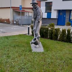 Socha slévače v Králově Poli