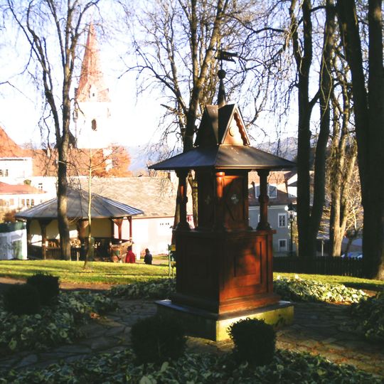 Musikpavillon und Wetterhäuschen im Kurpark