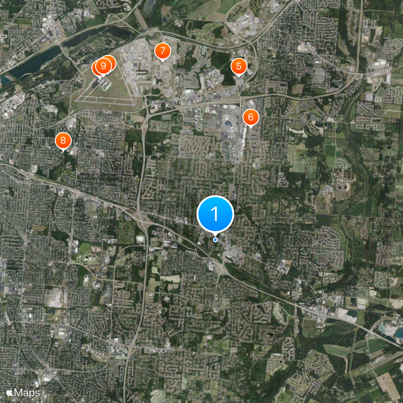 Beavercreek Map
