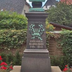 Memorial monument Friedrich Schneider