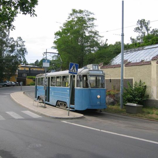 Waldemarsudde tram station