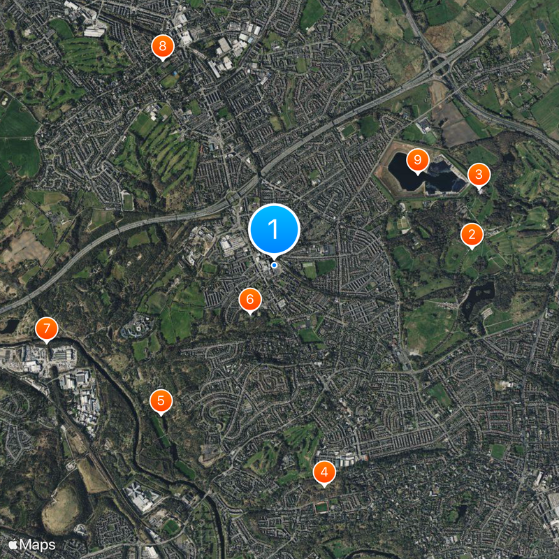 Prestwich Map