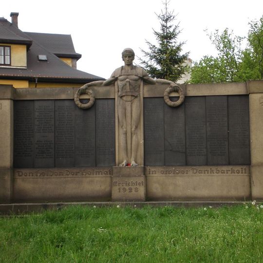 World War I memorial in Hranice