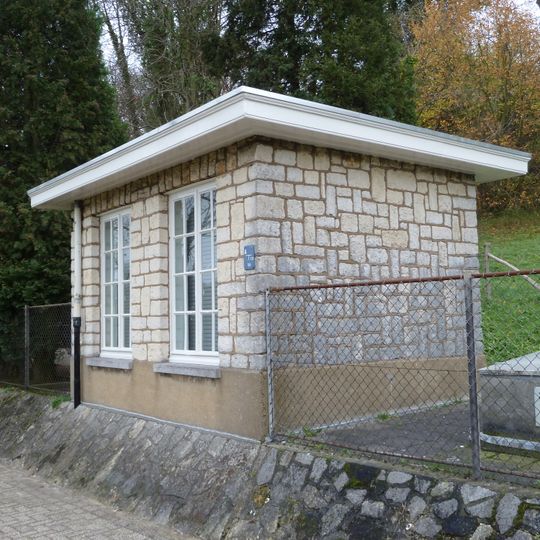 Pump building III of water pumping station Craubeek