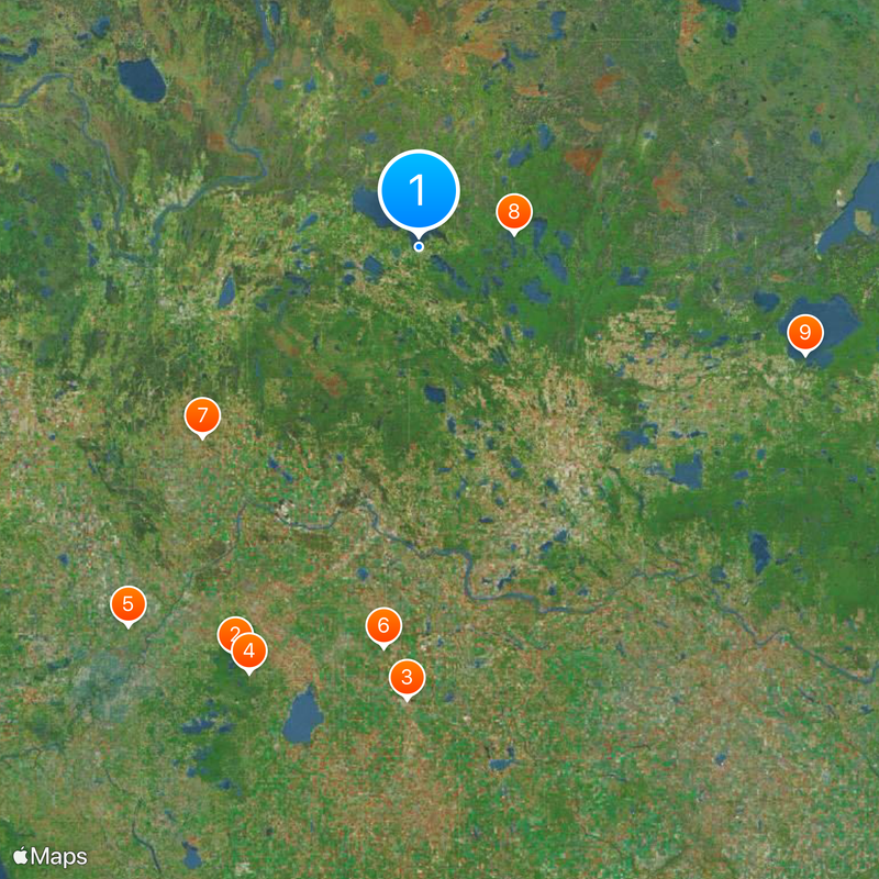 Lac La Biche Map