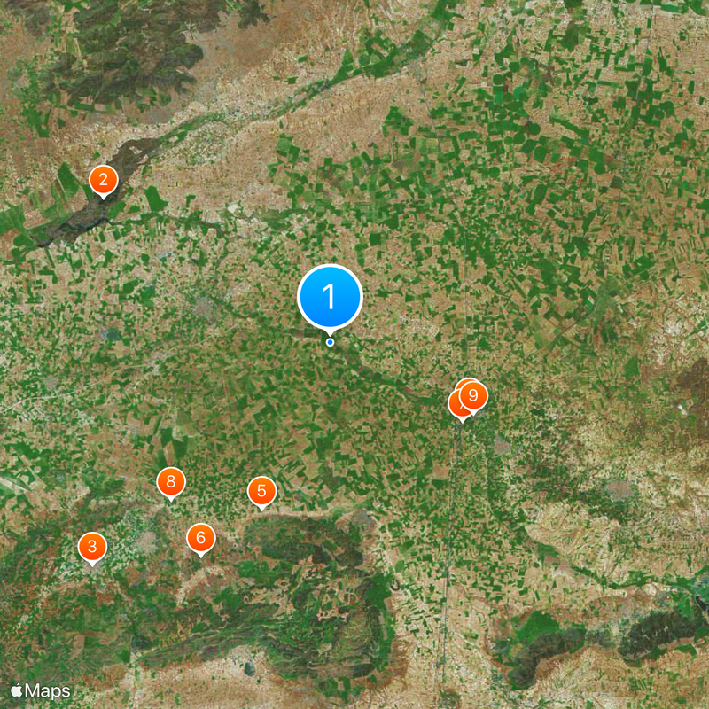 Motilla del Azuer Map