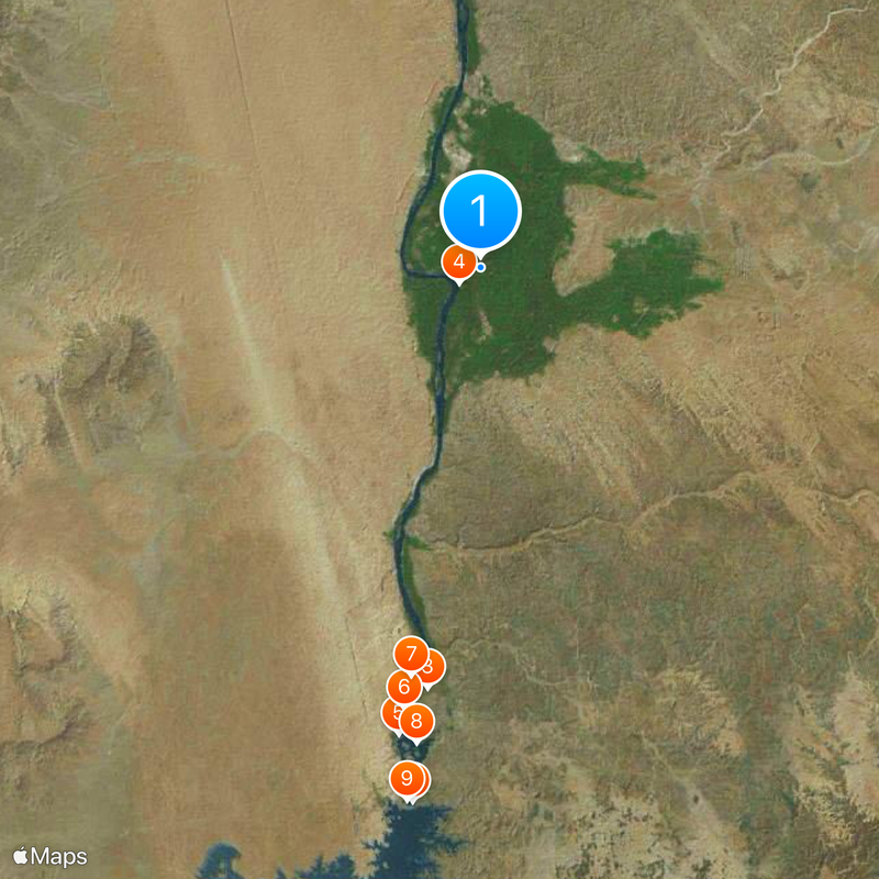 Kom Ombo Map