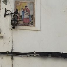 Ceramic panel of Saint Bonaventure