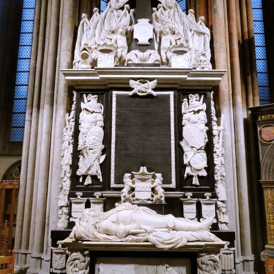 Grave monument of Willem Joseph van Ghent