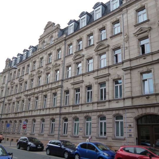 Ehemaliges Exporthaus Kohnstam, später Fa. Gustav Schickedanz