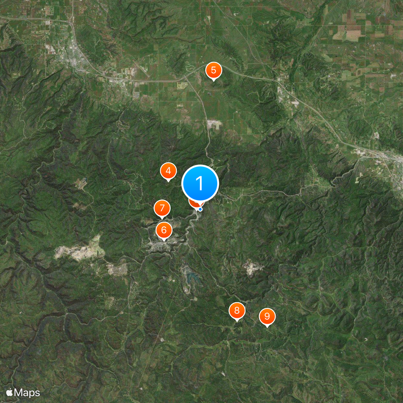 Mount Moriah Cemetery Map