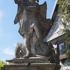 Statue of Michael the Archangel in Jiříkov
