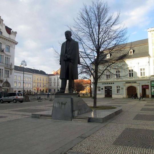 Statue of Tomáš Garrigue Masaryk in Prostějov