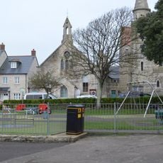 Wesleyan School With Boundary Wall