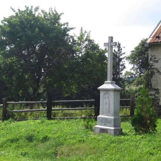 Boží muka na severovýchodním okraji Jiříkova při silnici do Kněžpole