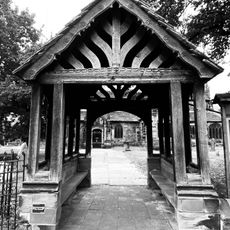 Lych gate to Church of St. Bartholomew