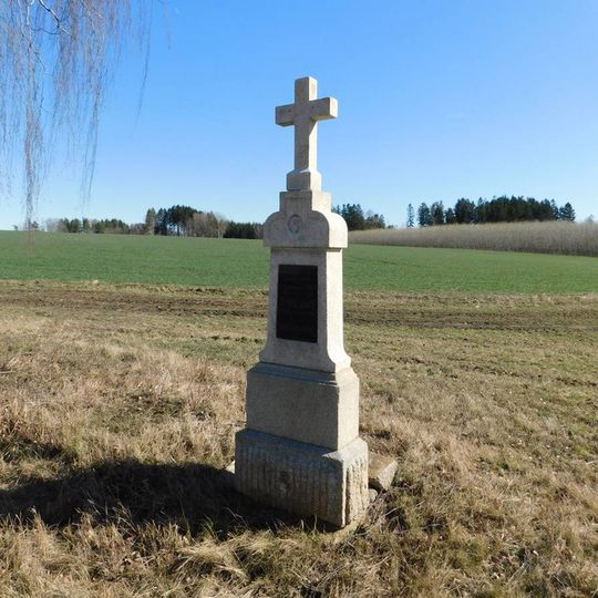 Kříž Josefa Svitáka u silnice jižně od Čáslavska
