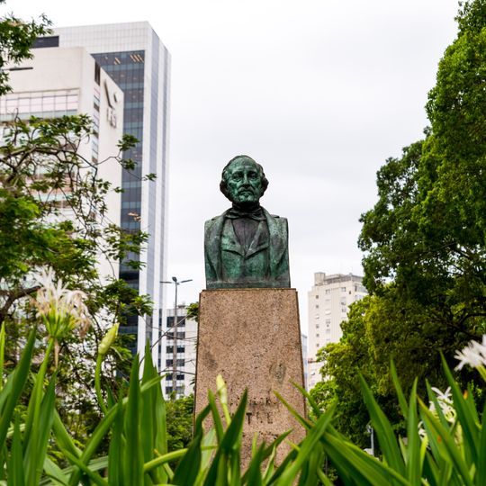 Bust of Bartolome Mitre Rio de Janeiro
