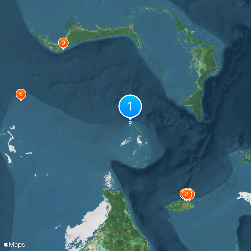 Little Stirrup Cay Map