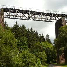 Railway bridge over Woliborka in Nowa Ruda