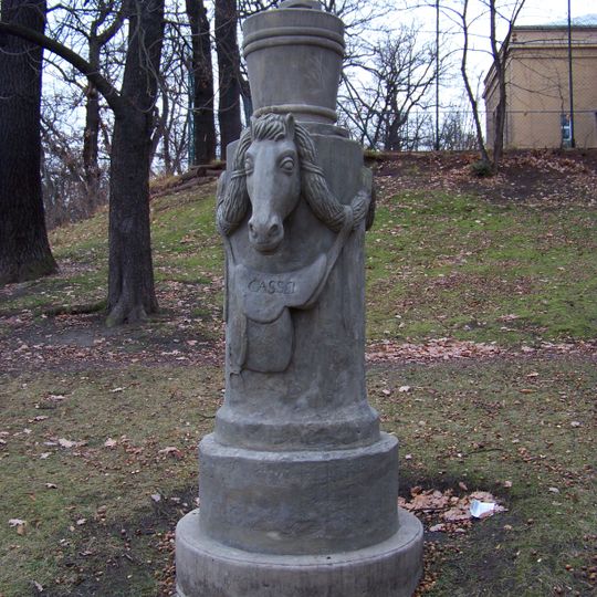 Horse monument to Cassel