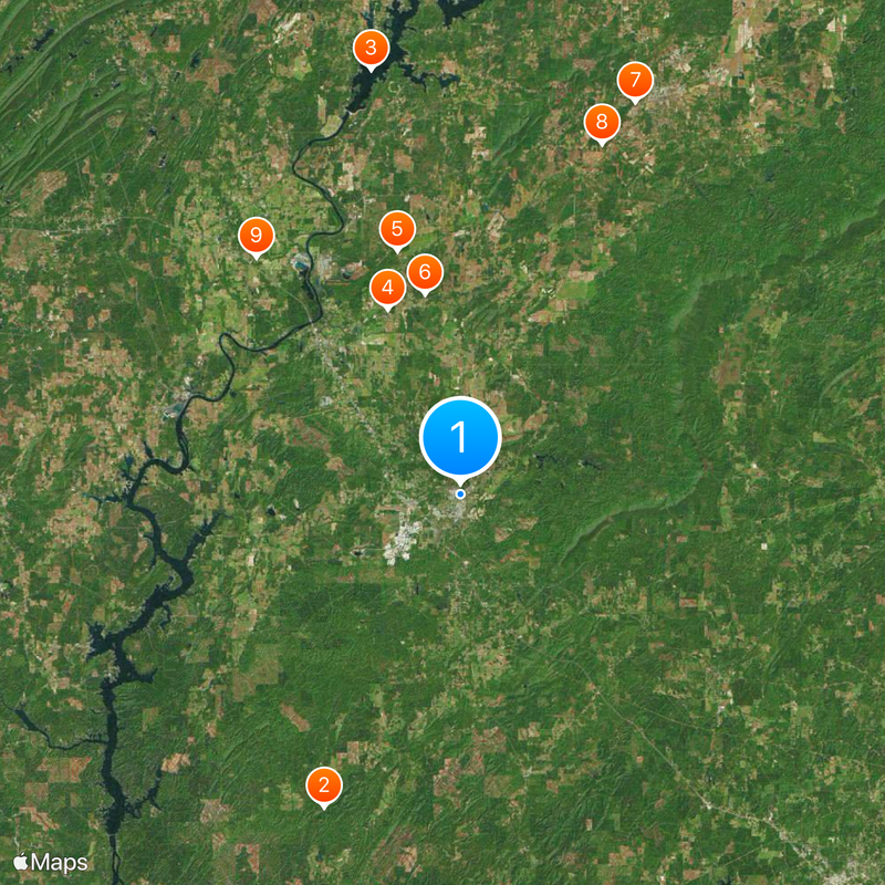 Sylacauga Map