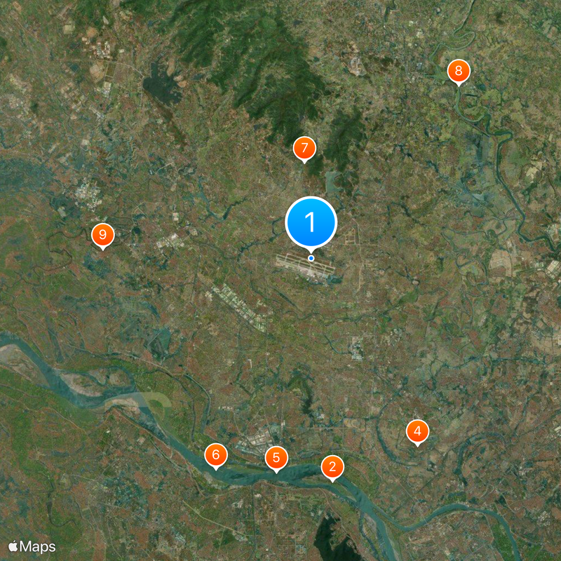 Noi Bai International Airport Map