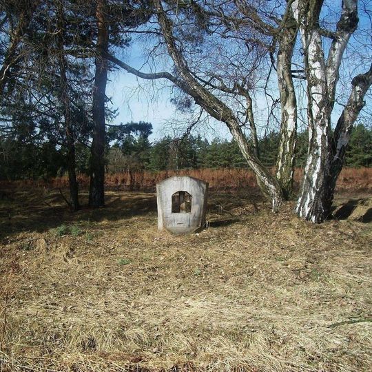 Kříž u lesa nad Rybnicí