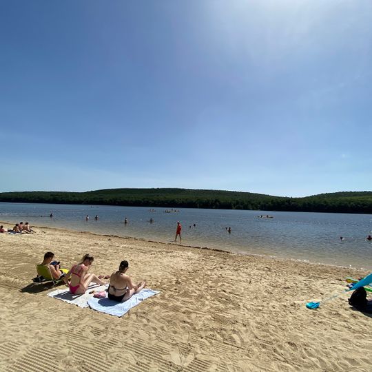Plage du Lac des Vieilles Forges