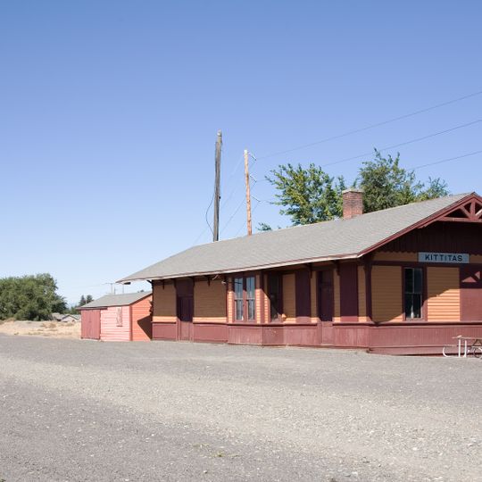 Chicago, Milwaukee, St. Paul & Pacific Railroad-Kittitas Depot