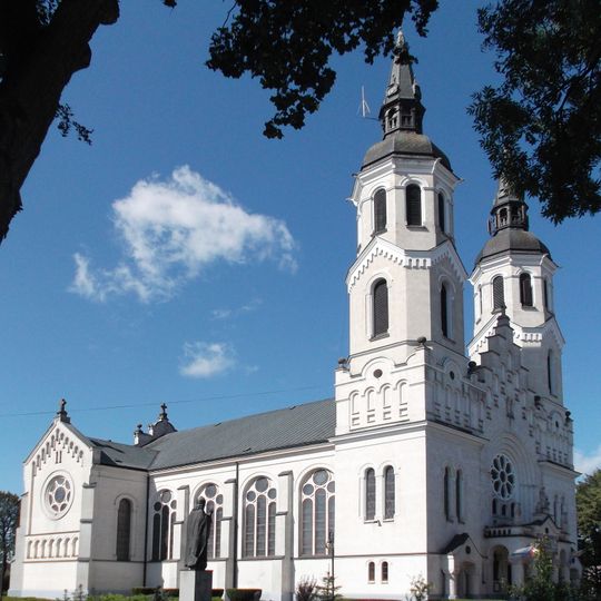 Sacred Heart Basilica in Augustów