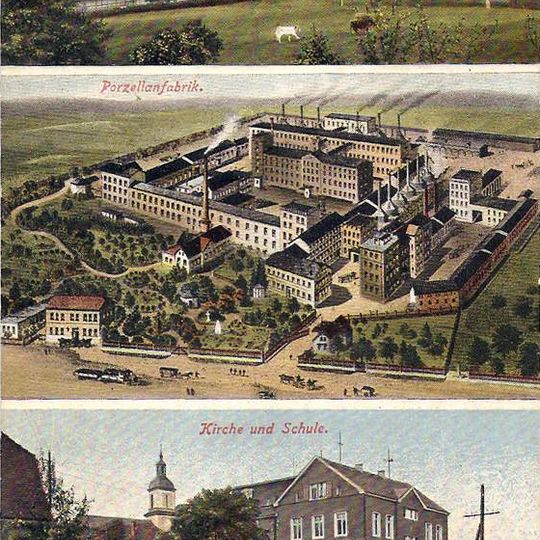 Porzellanmanufaktur Römer & Foedisch ; Porzellanfabrik Fraureuth Fraureuth