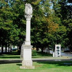 Column Coronation of Mary, Sankt Andrä am Zicksee