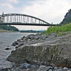 Hunger stone in Děčín