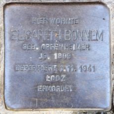 Stolperstein em memória de Elisabeth Bonnem