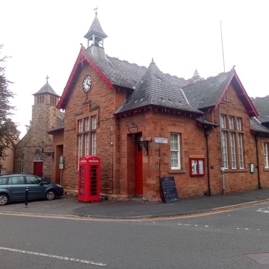 St Boswells, Main Street, Telephone Call Box