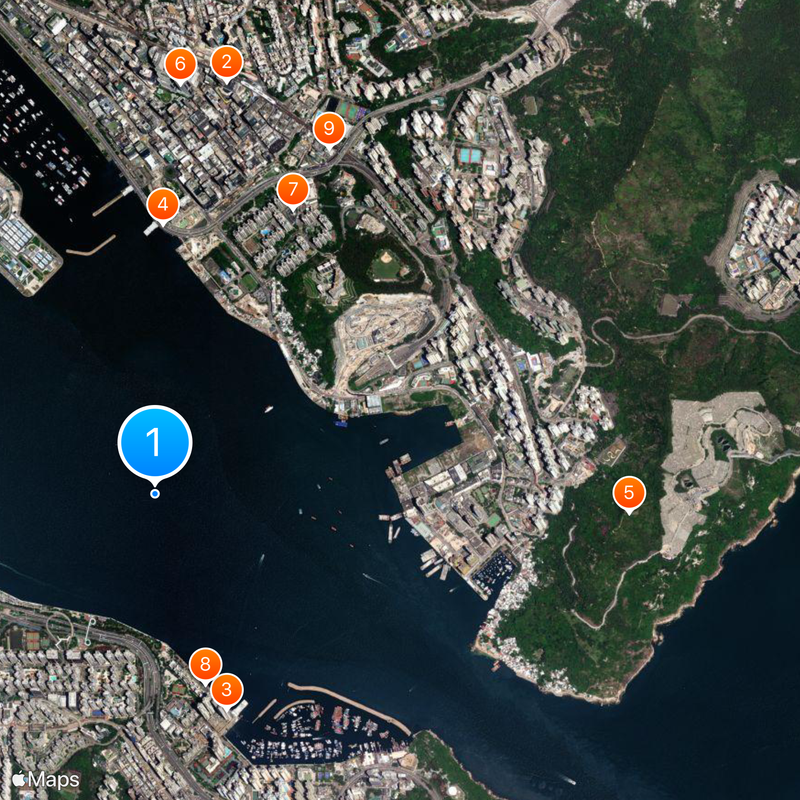 Eastern Harbour Crossing Map