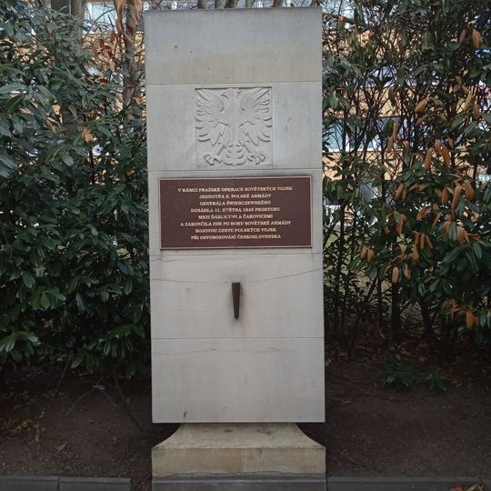 Polish Army memorial in Kobylisy