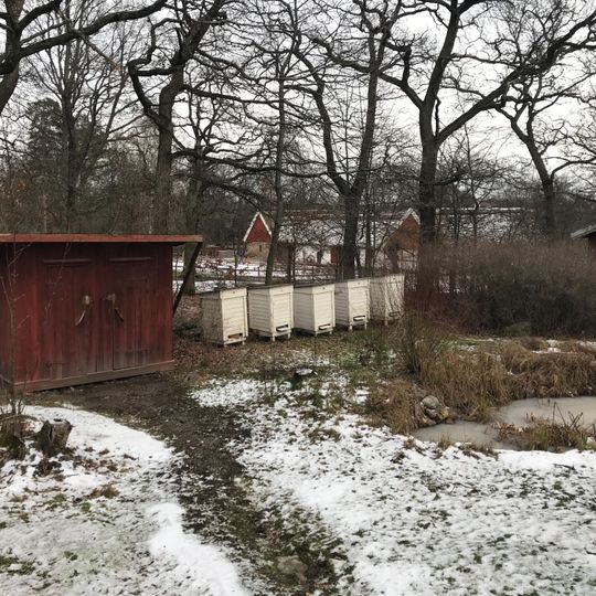 Väla skola trädgårdsland, Skansen
