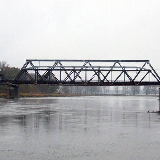 Railway bridge in Nietkowice