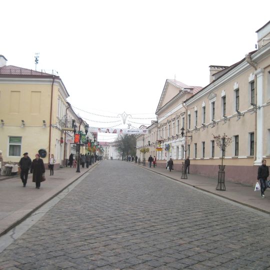 Savieckaja Street, Hrodna