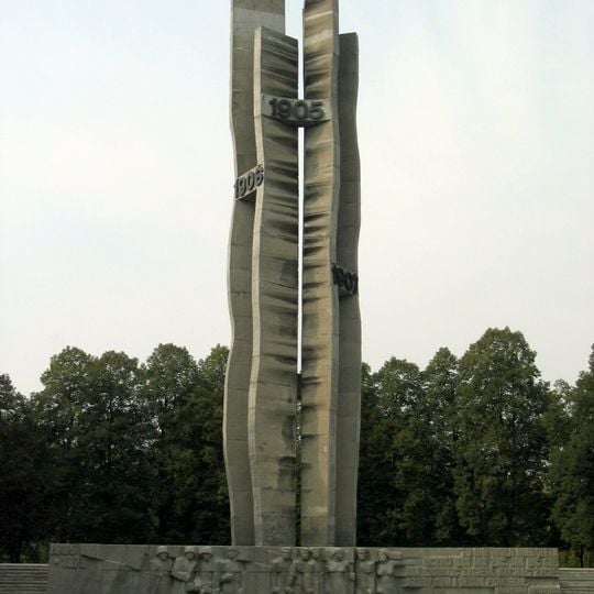 Revolution Monument in Łódź