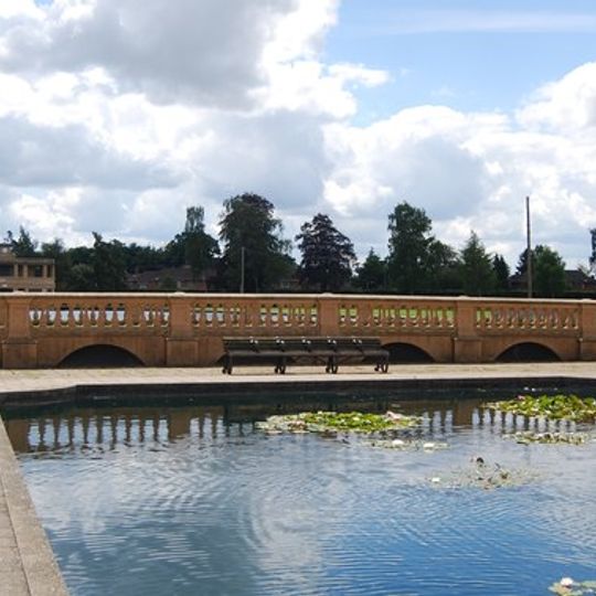 Mock Bridge At Eaton Park Including Attached Steps, Walls And Piers