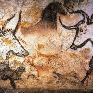 Prehistorische locaties en beschilderde grotten in de Vézèrevallei