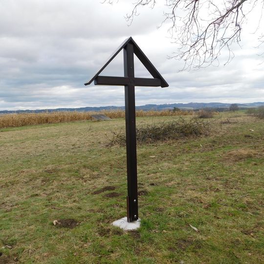 13. zastavení křížové cesty u kostela svatého Jakuba na Chvojenu