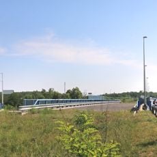 Most jižní větve Jižní spojky přes železniční tratě do Malešic