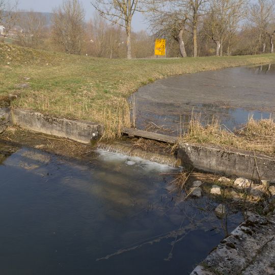 Sperrmauer bei km 43,6