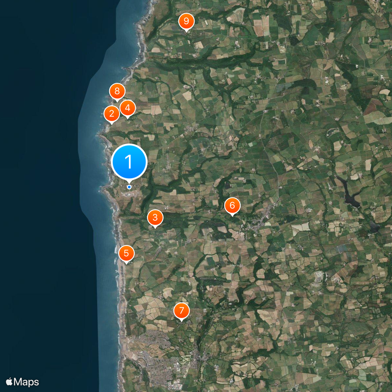 GCHQ Bude Map